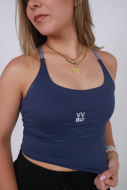 NAVY VEST